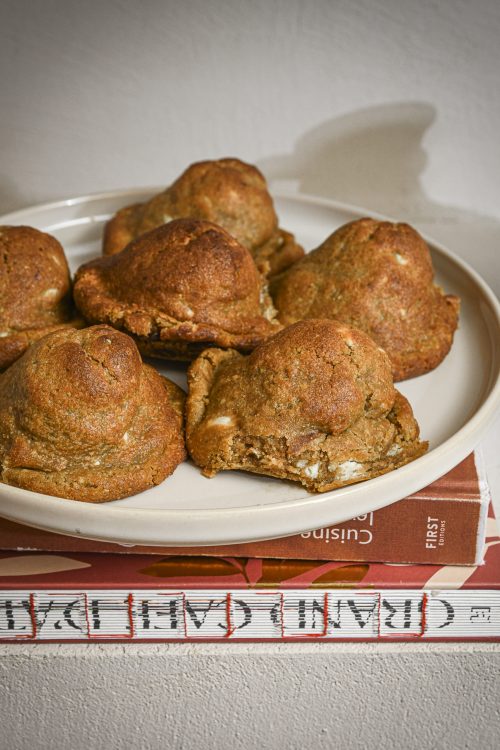 Cookie pistache et chocolat blanc fait maison au sweet corner de Dip Honest Food Annecy