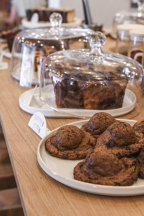 Cookies maison chocolat et spéculoos au sweet corner de Dip Honest Food Annecy